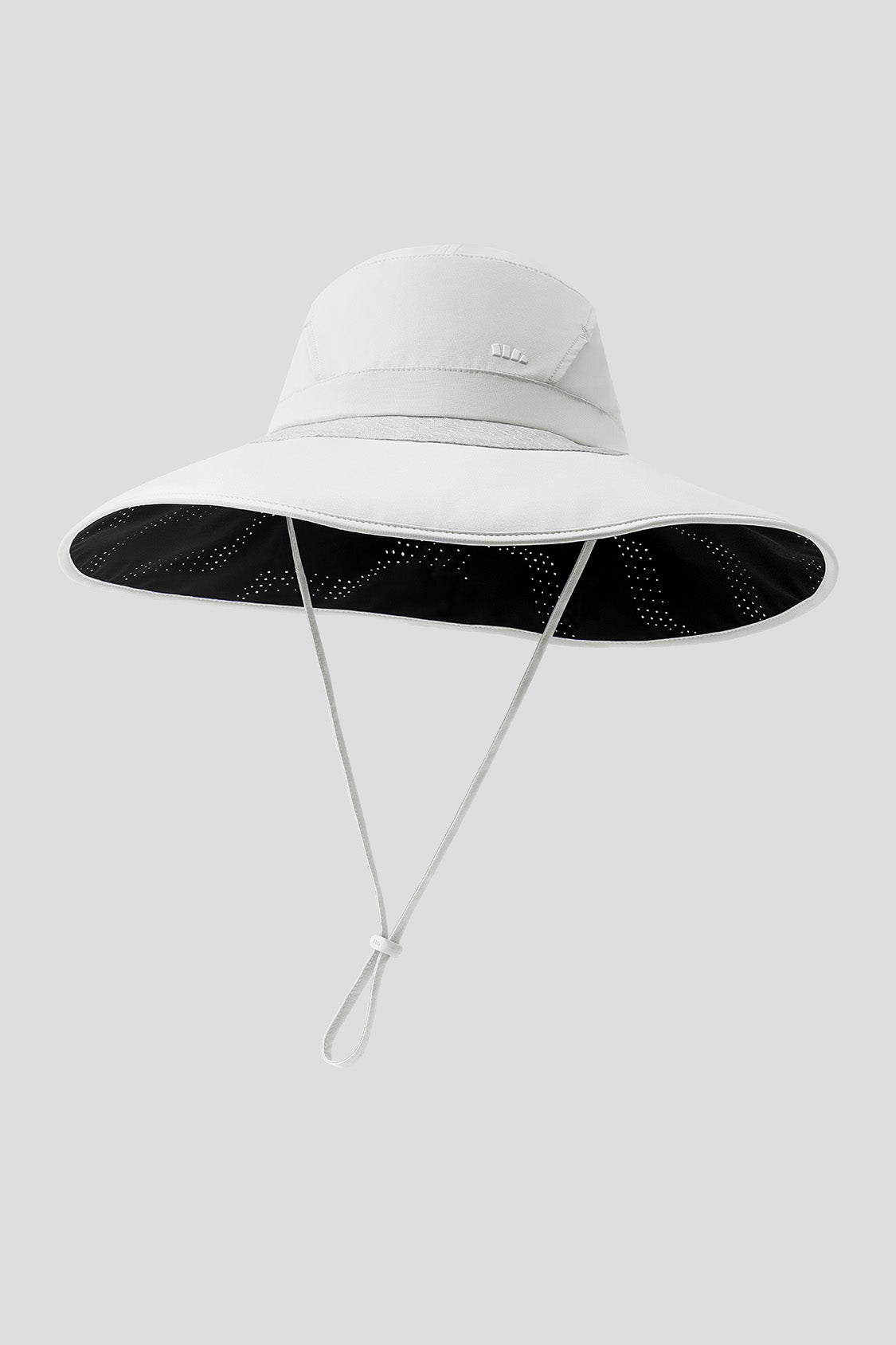 Halo Women's Hydrogen Silver Black UPF 2000+ Sun Hat - Wide Brim UV Protection for Beach, Hiking & Outdoor Activities