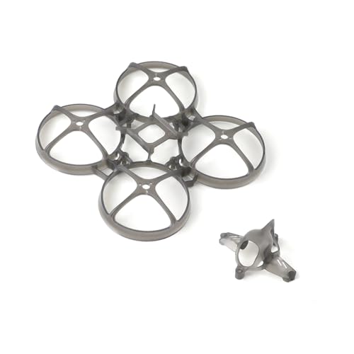 Petrel 75Whoop V2 Gray Transparent Rack + Hood Kit