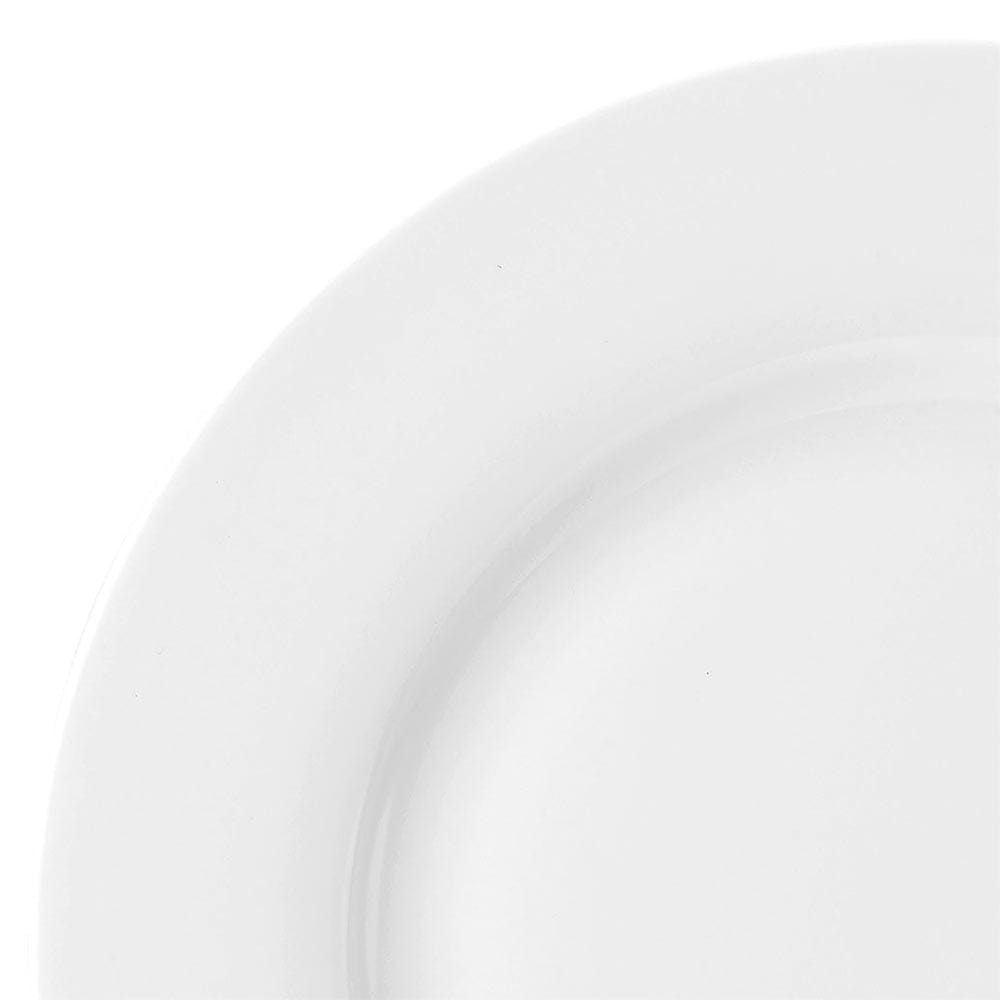 Premium Lucerne White 12-Piece Dinnerware Set - Service for 4 - Elegant Porcelain Plates, Bowls & Mugs - Perfect for Family Dinners, Dinner Parties & Holiday Entertaining