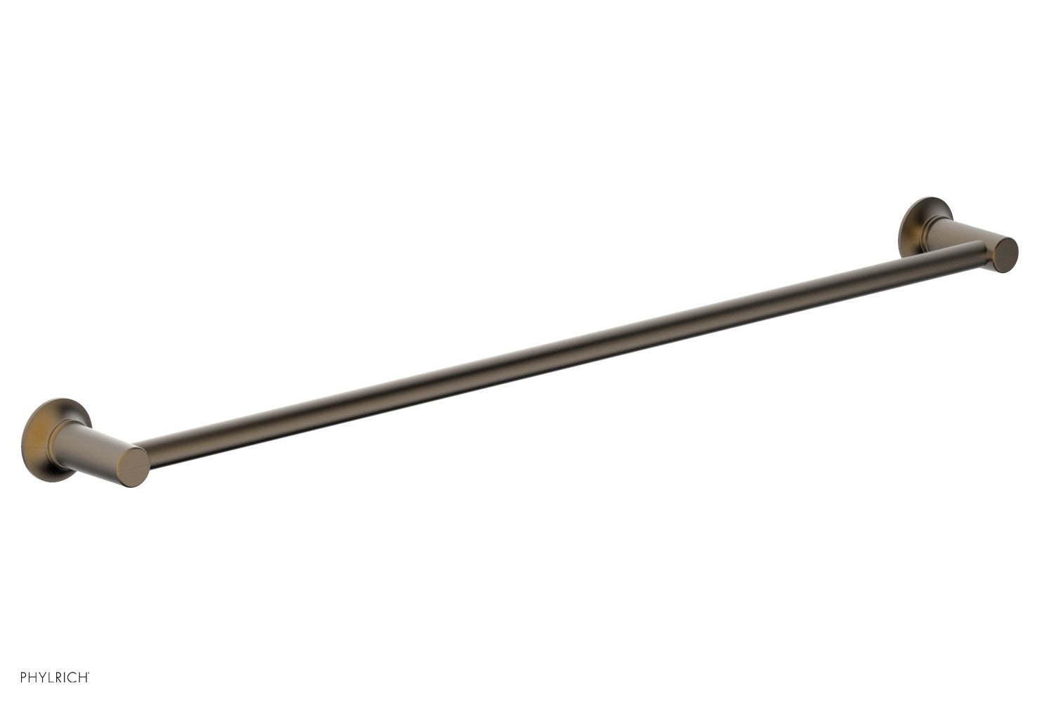 HEX MODERN 30-Inch Brushed Nickel Towel Bar 501 72 - Bathroom Towel Rack for Modern Home Decor & Spa-Like Experience