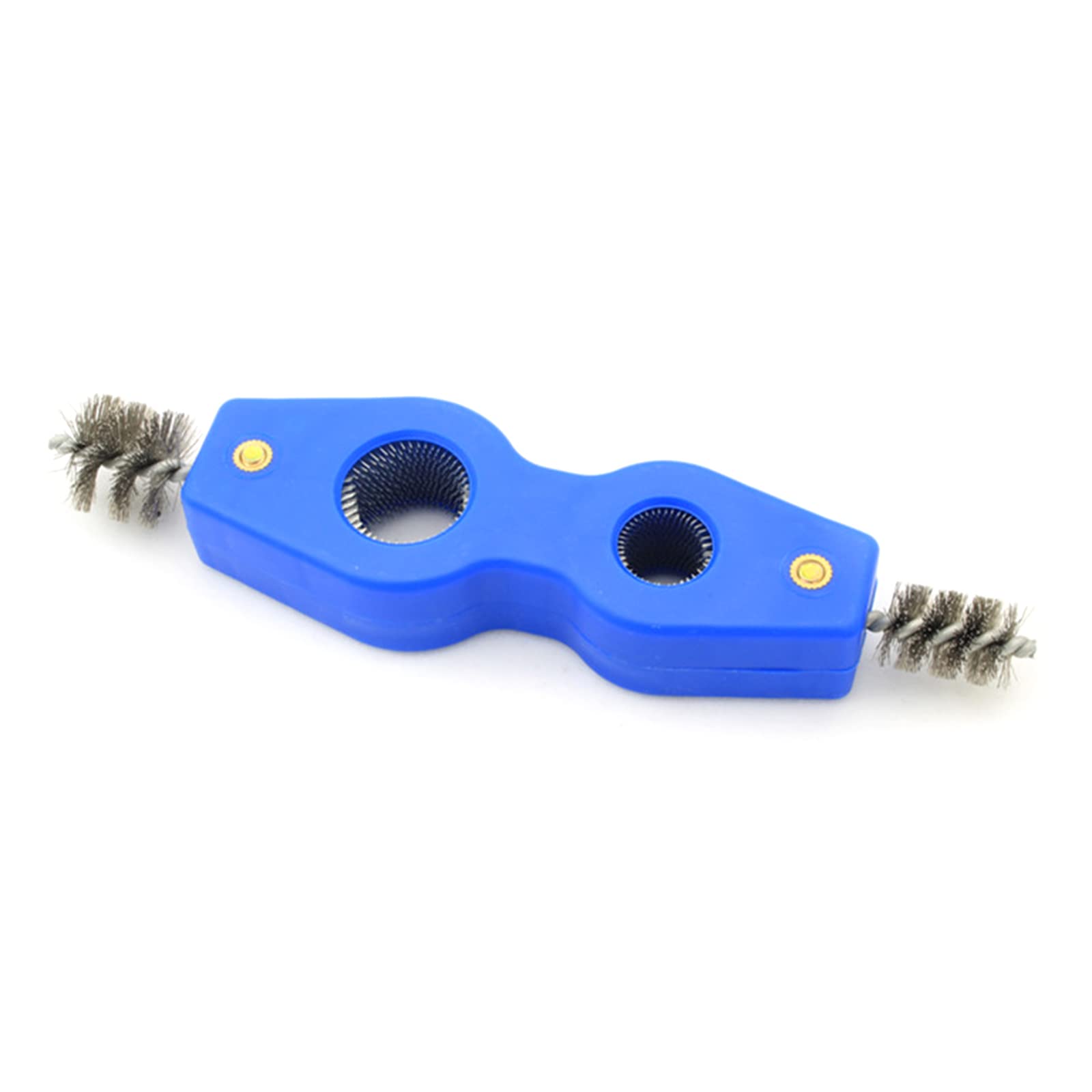 4-in-1 Tube & Fitting Brush - Professional Plumbing Tool for Pipe Deburring, Inside/Outside Cleaning - Heavy Duty Wire Brush for Copper Pipes, HVAC & Plumbing Repairs - Perfect for DIY Home Improvement and Professional Use