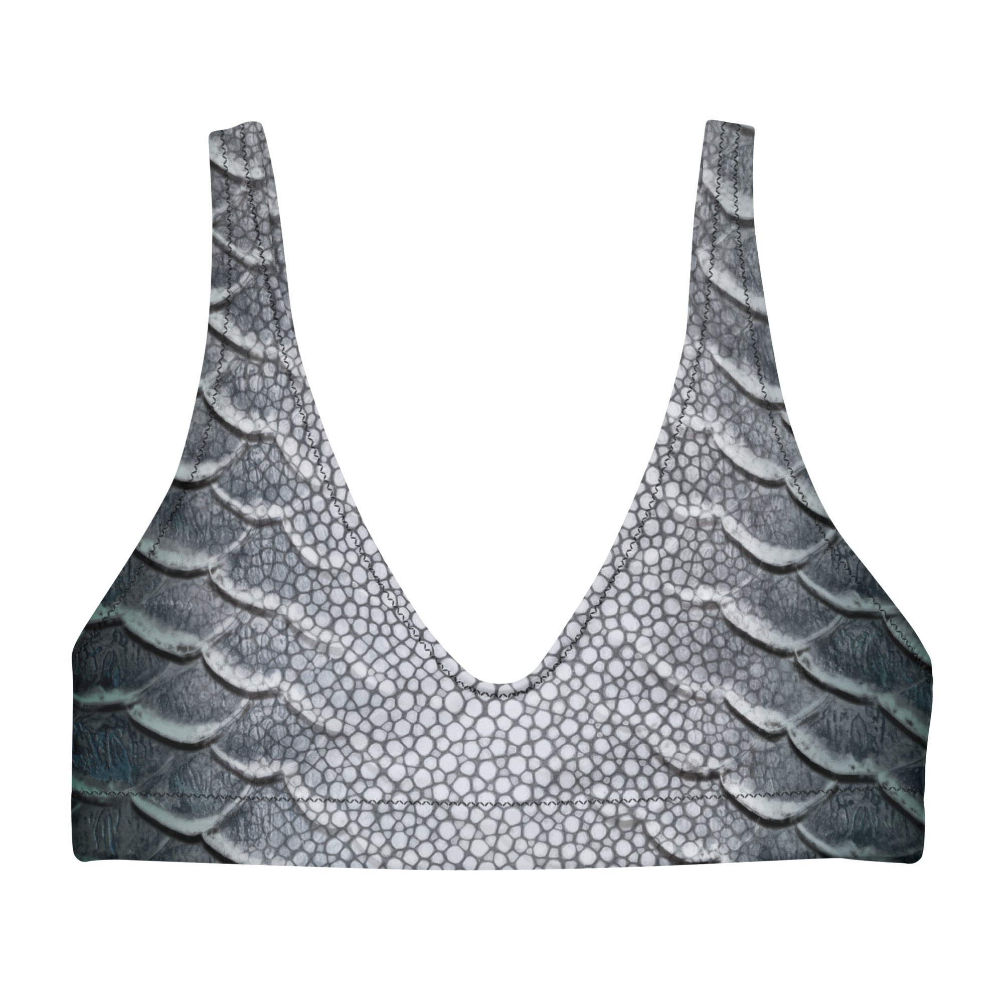 Stingray Eco-Friendly Bikini Top - Sustainable Swimwear for Women | Beach, Pool & Summer Vacation Outfits