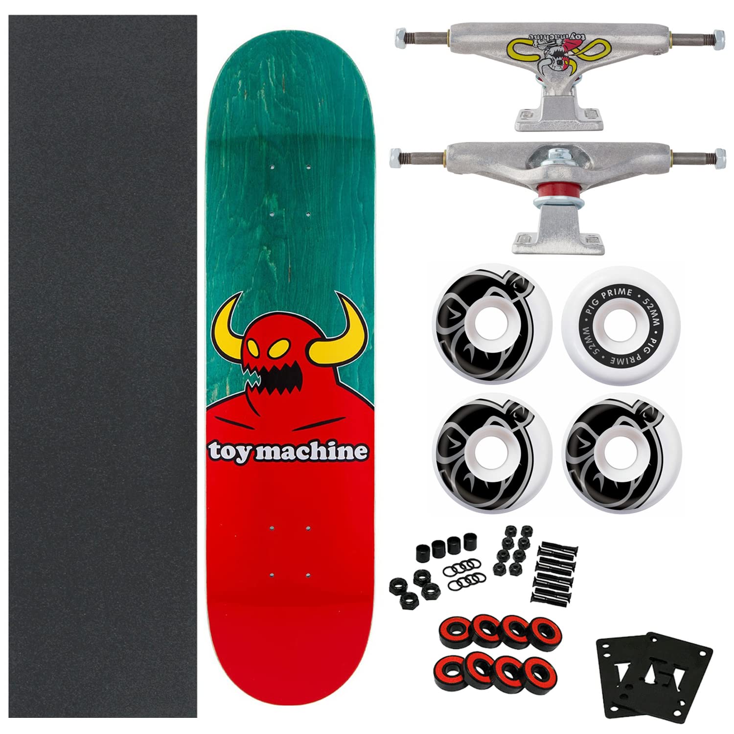 Toy Machine Pro Skateboard Complete - Monster Graphic 8