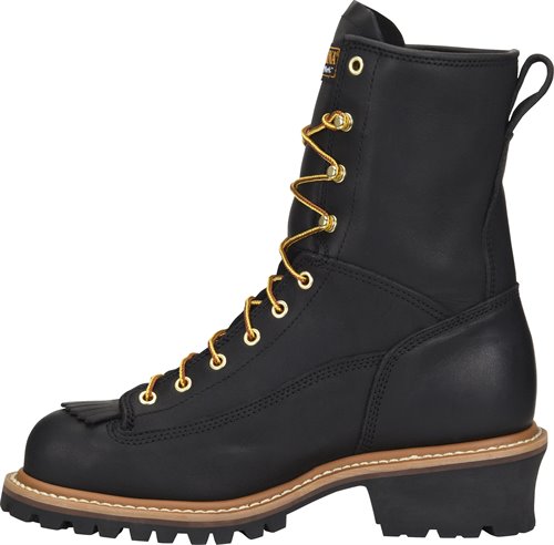 Carolina Men's Spruce Logger 8-Inch Waterproof Work Boots - Durable Steel Toe Construction for Heavy Duty Jobs & Outdoor Work