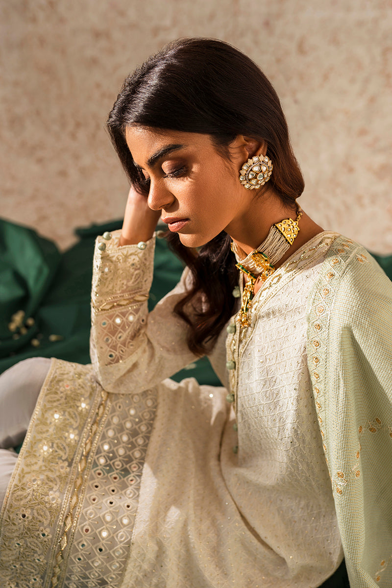 Stylish Mushk Light 2-Piece Set (Shirt & Dupatta) - Perfect for Festivals, Weddings & Ethnic Occasions