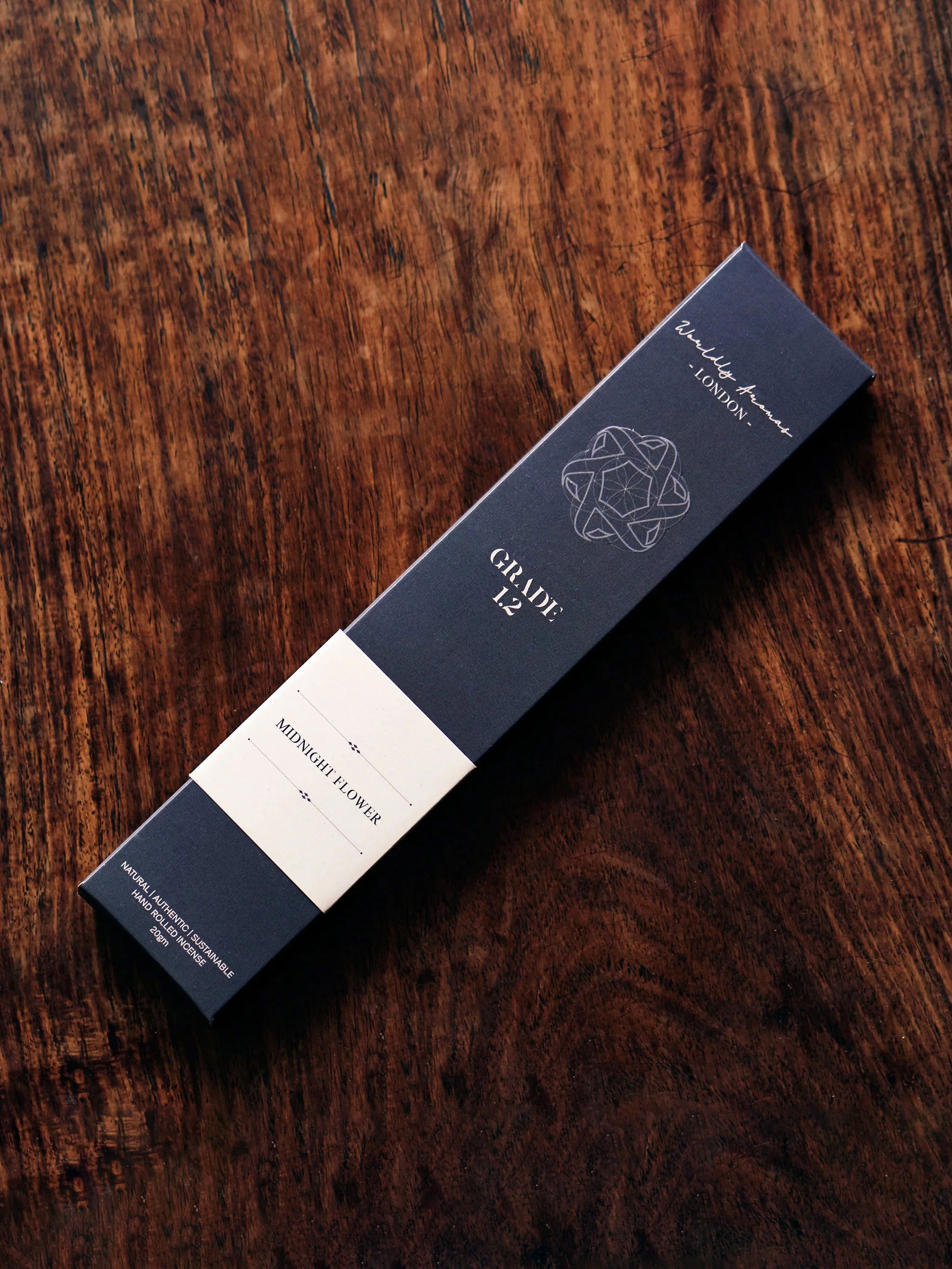 Premium Midnight Flower Incense Sticks - Natural Aromatherapy for Relaxation, Meditation & Home Fragrance | Worldly Aromas