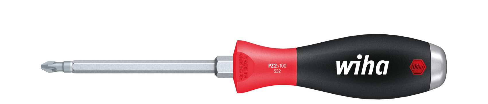 Premium SoftFinish Pozidriv Screwdriver PZ3 x 150mm with Durable Steel Cap | Professional Grade Tool for Home Repair, Furniture Assembly & DIY Projects (Model 03247)