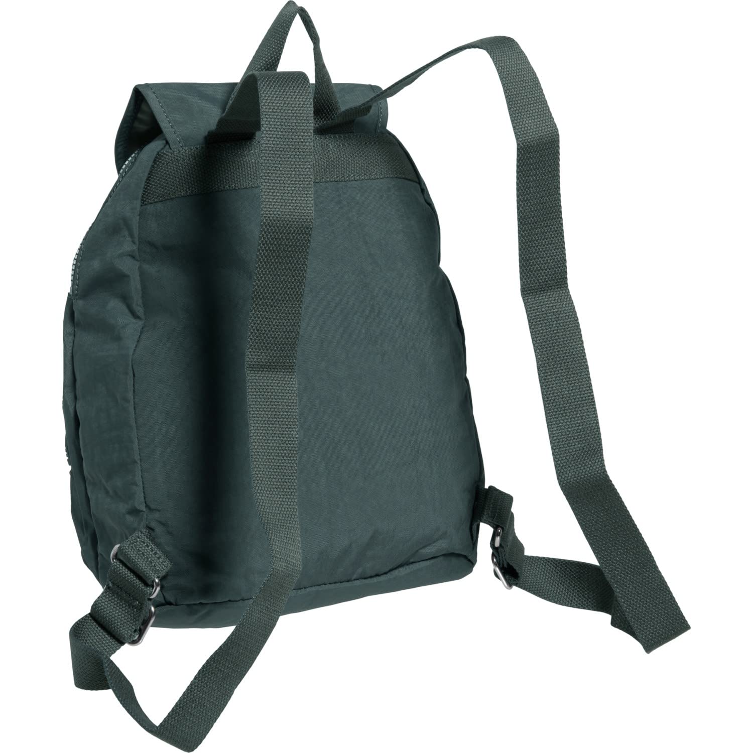 Kipling Queenie Small Backpack - Lightweight Aloe Tonal Crossbody Bag for Women | Perfect for Travel, Work & Everyday Use