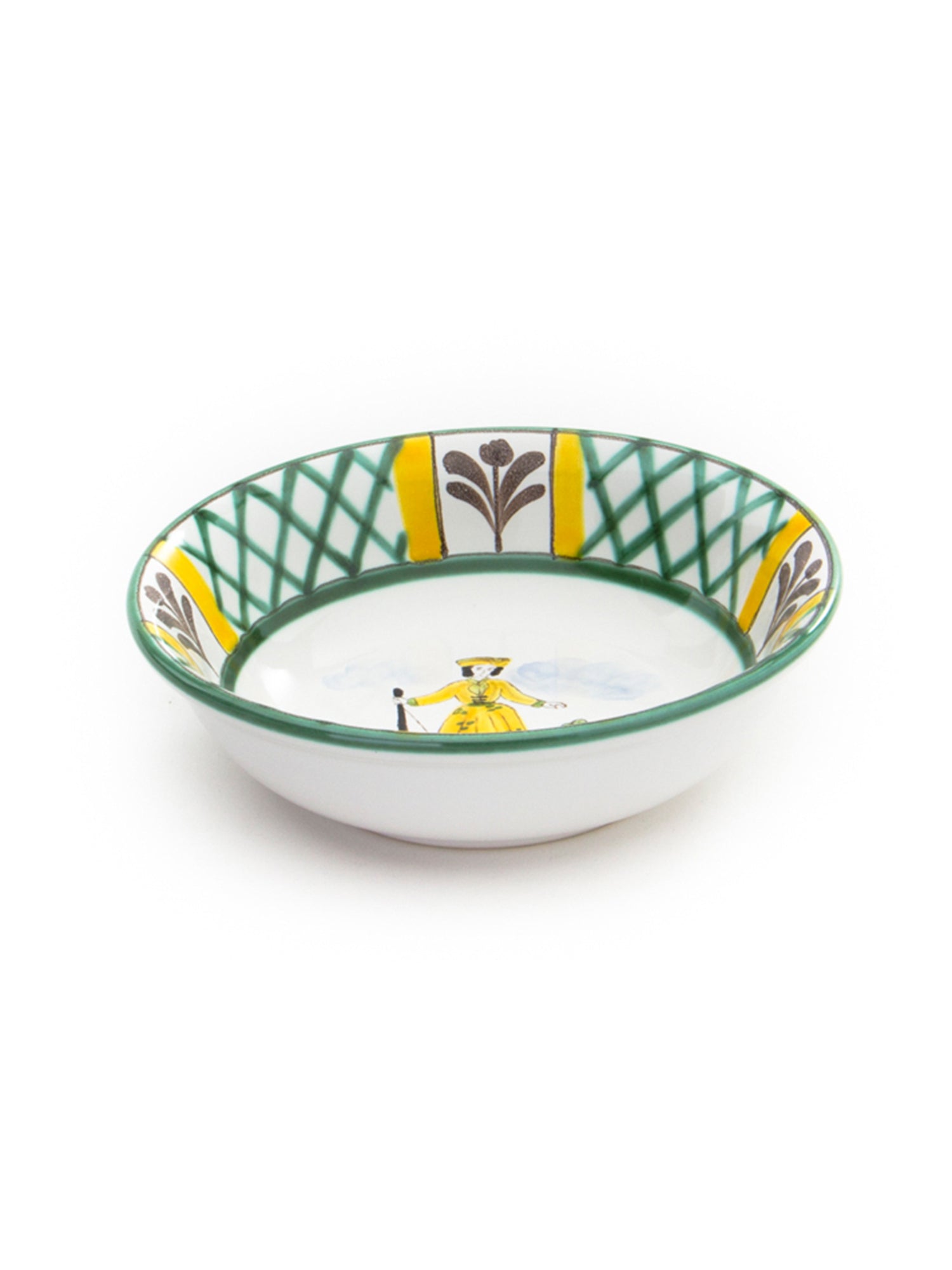 Hunter Ceramic Cereal Bowl - 12oz Large Breakfast Bowl for Cereal, Soup, Salad & Dessert - Perfect for Home, Office & Restaurant Use