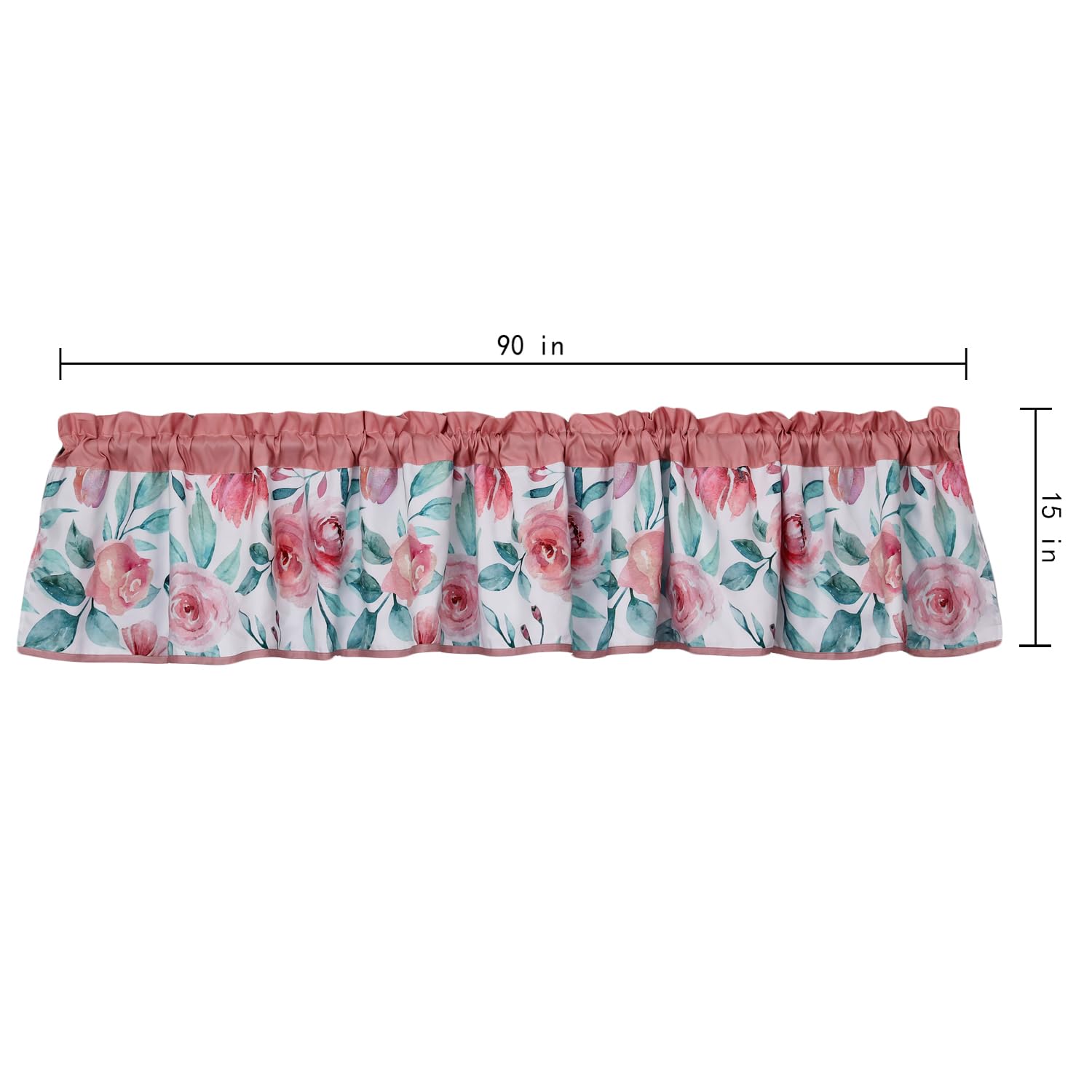 Floral Swan Baby Girl Crib Bedding Set - 6 Piece Nursery Set with Quilt, Fitted Sheets, Skirt & Valances | Soft & Safe for Newborns | Perfect for Nursery Decor, Baby Showers & Gifts