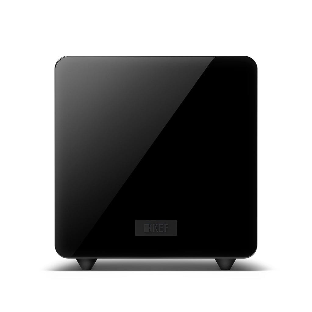 KEF KC92 Powered Subwoofer - High-Performance Bass Speaker for Home Theater & Music - Perfect for Movies, Gaming & Audiophile Listening