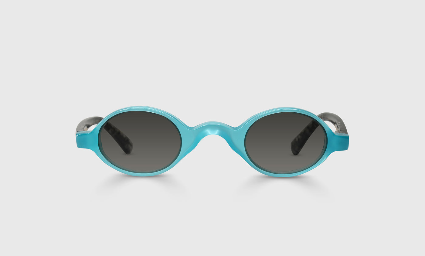 Vintage Style Turquoise & Black Crystal Fishnet Temple Sunglasses - Old Money Aesthetic for Women & Men | Perfect for Beach, Party & Fashion Outfits