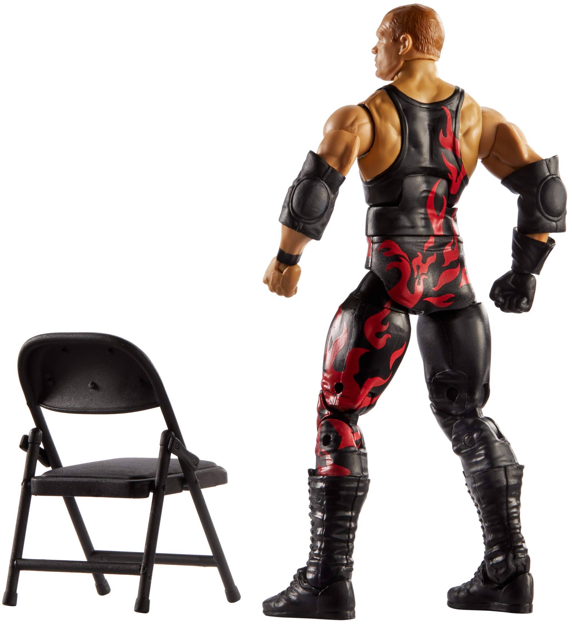 WWE Kane Elite Collection Action Figure - Authentic Collectible Wrestling Toy for Fans & Kids - Perfect for Display, Play, and WWE Themed Parties