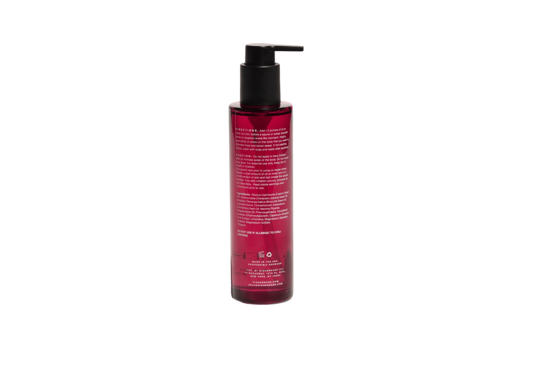 Higherdose Endorphin Oil - Natural Stress Relief & Mood Booster for Massage, Aromatherapy & Self-Care Rituals