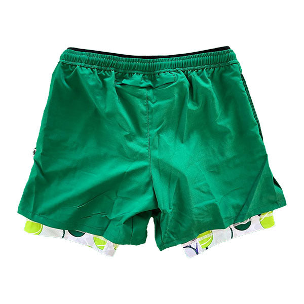 Men's Compression Tennis Shorts - Breathable & Moisture-Wicking for Active Sports - Perfect for Tennis, Running & Gym Workouts