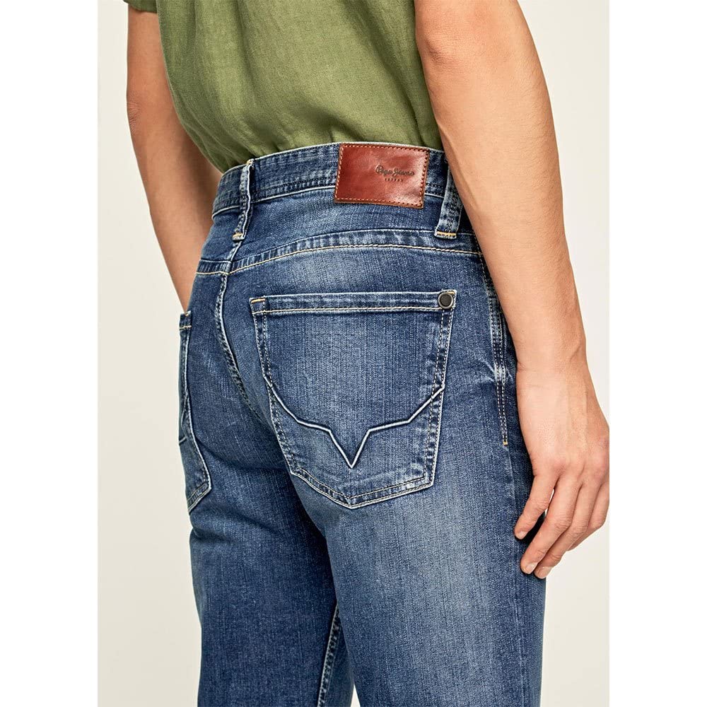 Pepe Jeans Cash Jeans - Women's High Waist Skinny Jeans Size 28 | Stretch Denim Pants for Everyday Wear | Perfect for Work, Casual Outings & Date Nights