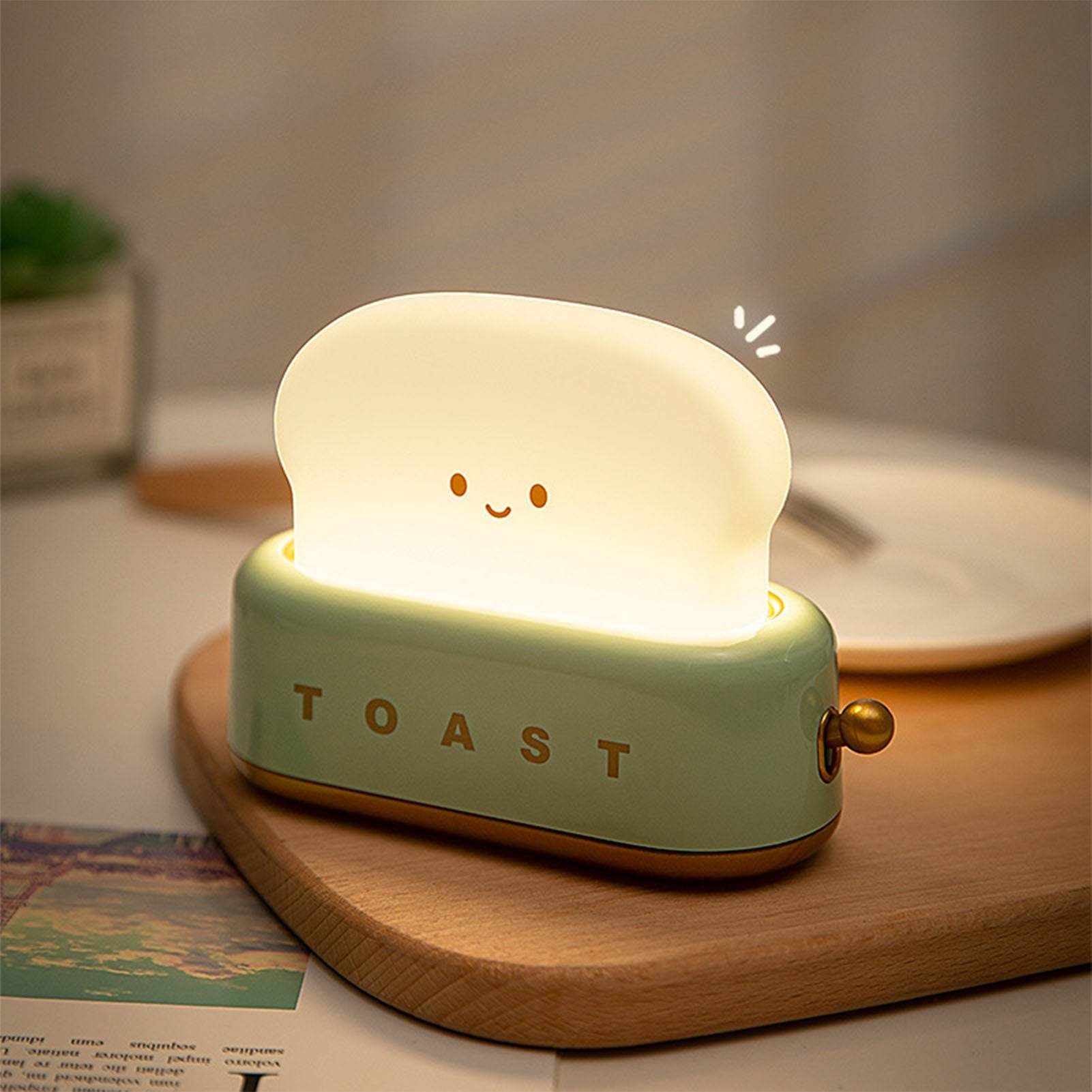 Cute Kawaii Night Light for Kids - Warm LED Bedside Lamp for Nursery, Bedroom & Sleep Aid - Perfect for Nighttime Reading & Relaxation