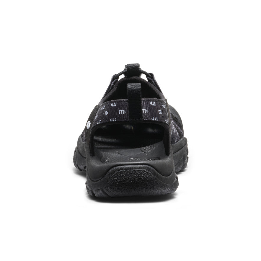 Men's Newport Retro Sandal by Études Studio - Black Leather Comfortable Slide Sandals for Summer Beach, Pool & Casual Wear