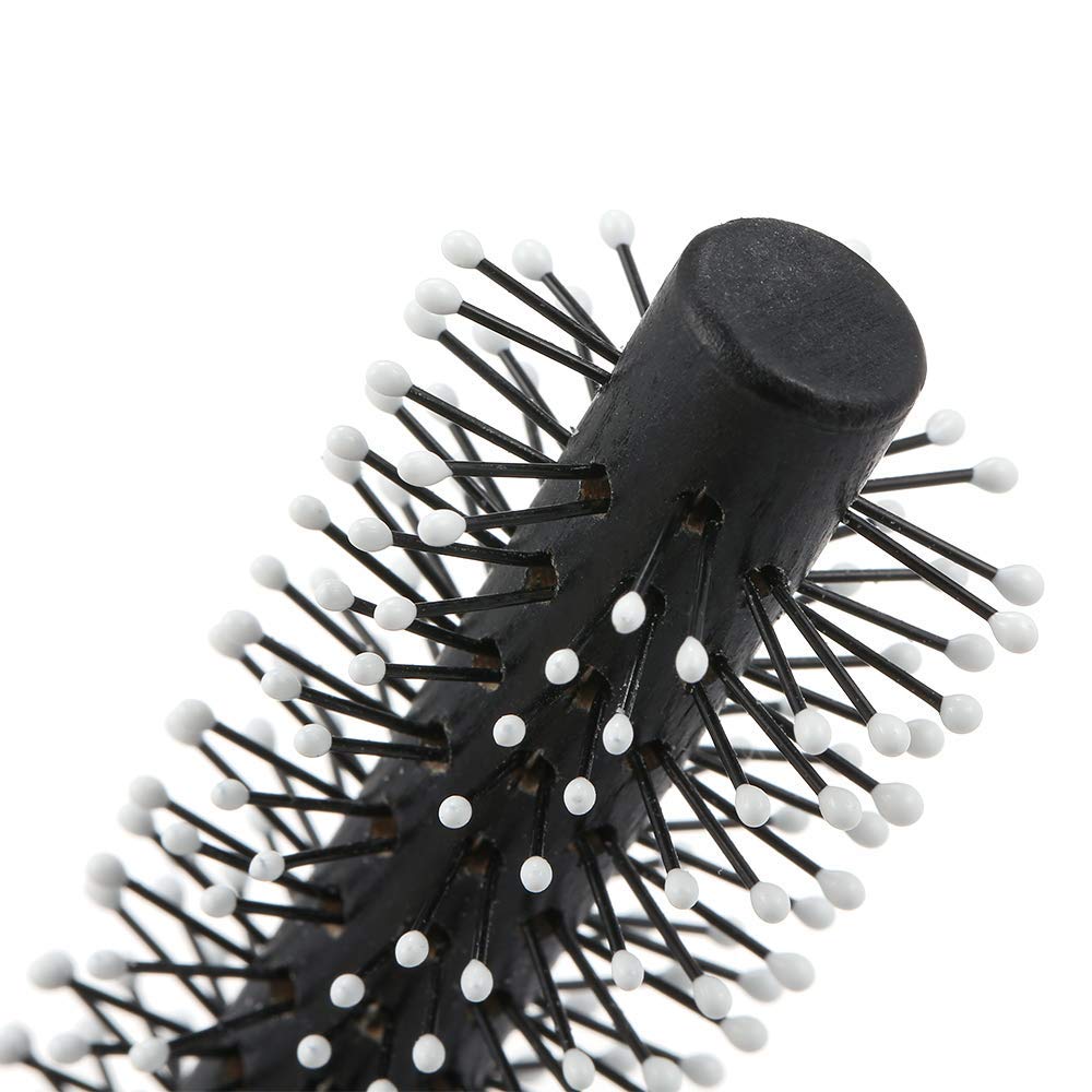 Ubersweet® Professional Round Roll Brush Hair Styling Comb for Wavy & Curly Hair - Salon Quality Curling Tool for Smooth, Voluminous Styles - Perfect for Home & Salon Use