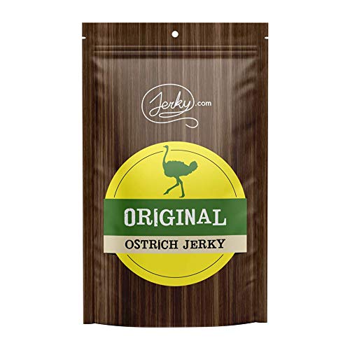 Premium Ostrich Jerky - All Natural Wild Game Meat Snack, High Protein, No Preservatives - Healthy Protein Snacks for Adults & Keto Diet - 1.75oz Pack - Perfect for Hiking, Camping & On-the-Go Nutrition