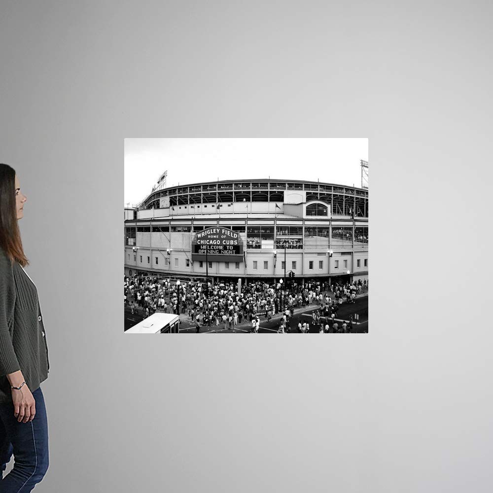 Baseball Stadium Wall Decal - Premium Vinyl Sticker for Sports Fans | Perfect for Home, Office & Game Room Decor
