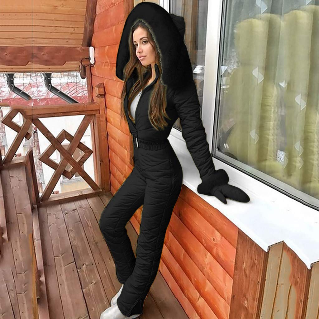 Waterproof Windproof Insulated Ski Suit for Women & Men - One Piece Snowsuit for Skiing, Snowboarding & Winter Sports | Warm Winter Jumpsuit for Outdoor Activities