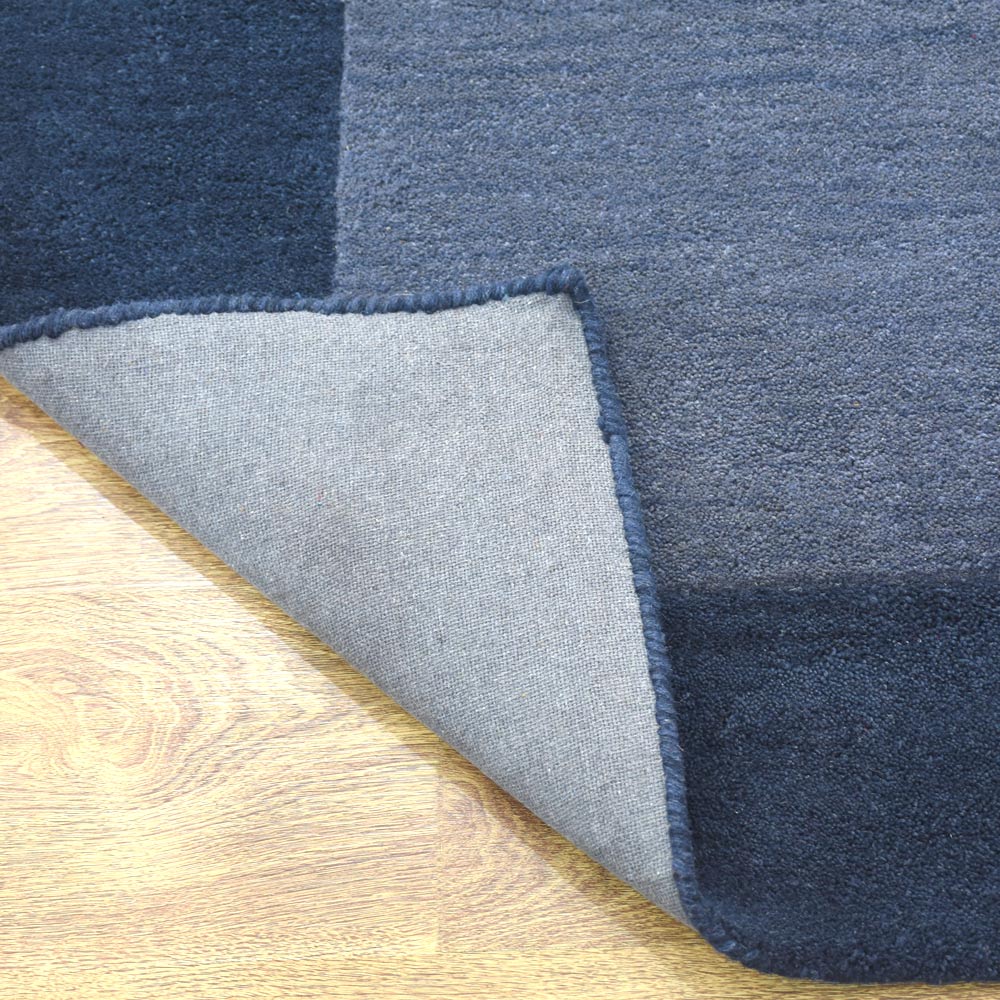 Premium Hand Tufted Wool Area Rug - Soft Modern Boho Chic Home Decor for Living Room, Bedroom & Nursery - Non-Slip Backing, Easy to Clean