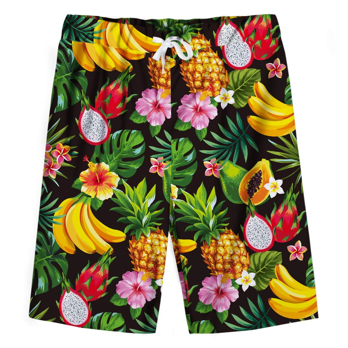 **Boyland Men's Hawaiian Floral Tracksuit - Short Sleeve Shirt & Shorts Set - Summer Beach Casual Outfit for Vacation, Pool Party & Tropical Getaways**