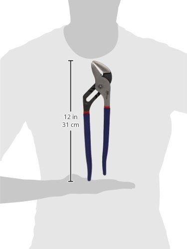 Pro America 8012 12-Inch Groove Joint Pliers - Heavy Duty Locking Wrench for Plumbing, Automotive & DIY Repairs | Perfect for Pipe Fittings, Mechanical Work & Home Improvement Projects