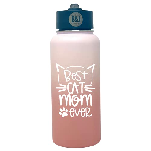 Cat Mom Ever Blush 32 oz