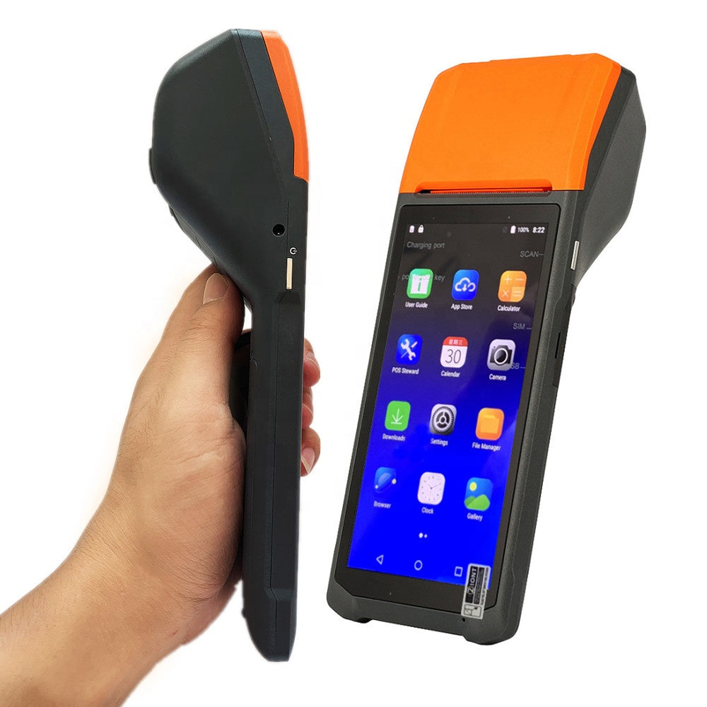 P58 Q3 Wireless Handheld POS Terminal - Portable Credit Card Reader for Retail & Restaurant Businesses - Fast Bluetooth Mobile Payment Device for On-the-Go Transactions