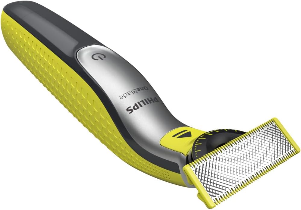 PHILIPS QP2834/20 OneBlade 360 Face & Body Trimmer - All-in-One Grooming Kit for Men's Facial Hair, Beard, and Body Shaving - Perfect for Travel, Gym, and Daily Grooming Routine