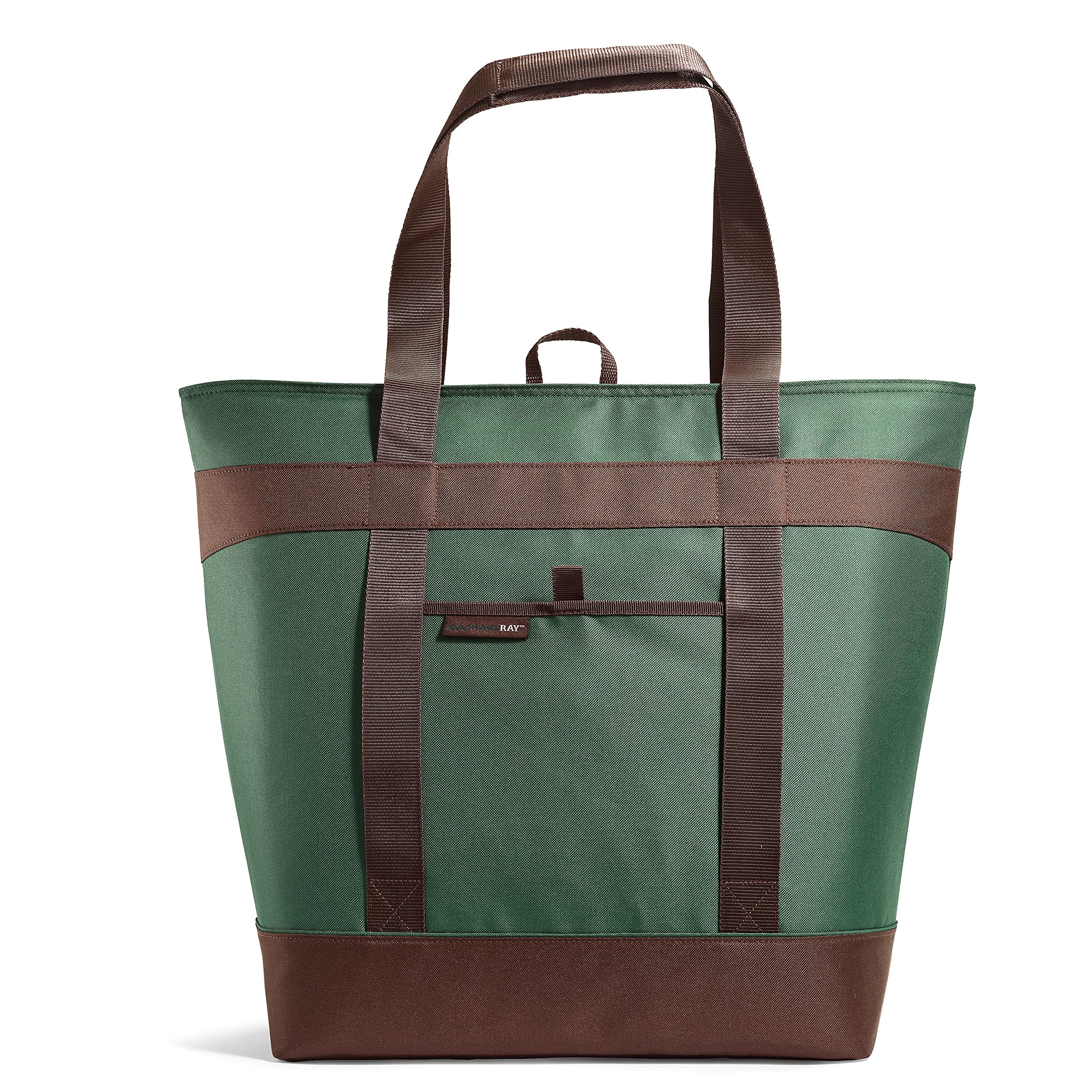 Rachael Ray Jumbo Chillout Thermal Tote - Foldable Insulated Reusable Grocery Bag for Food, Picnics, Potlucks & Travel | Keeps Meals Hot/Cold | Perfect for Shopping, Beach Trips & Office Lunches