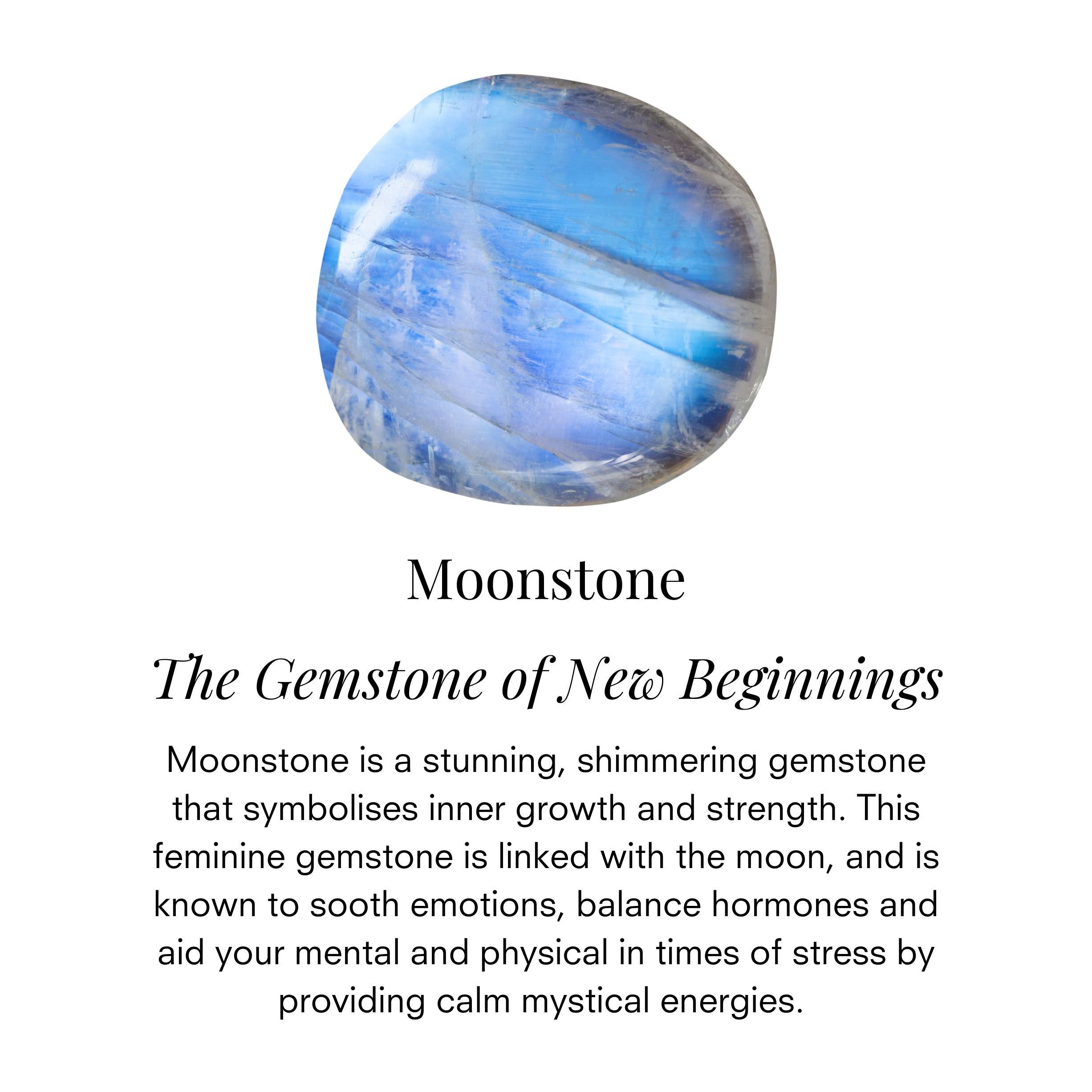 Noa Moonstone Ring for Women - Genuine Sterling Silver Adjustable Bohemian Style Jewelry - Perfect for Everyday Wear, Gifts & Boho Fashion