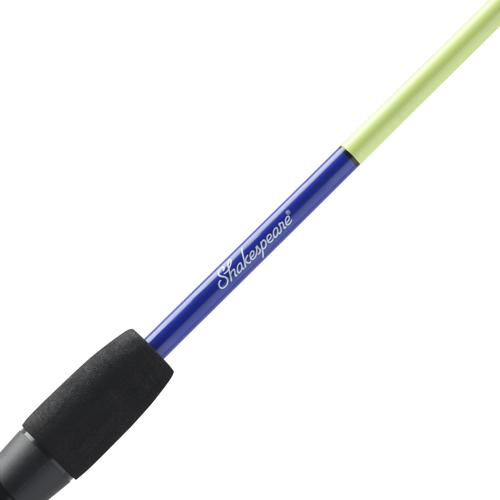 Catch More Fish® Lake Pond Spinning Fishing Rod - Lightweight Yellow Spinning Rod for Freshwater Fishing | Perfect for Bass, Trout, and Panfish Angling in Lakes & Ponds
