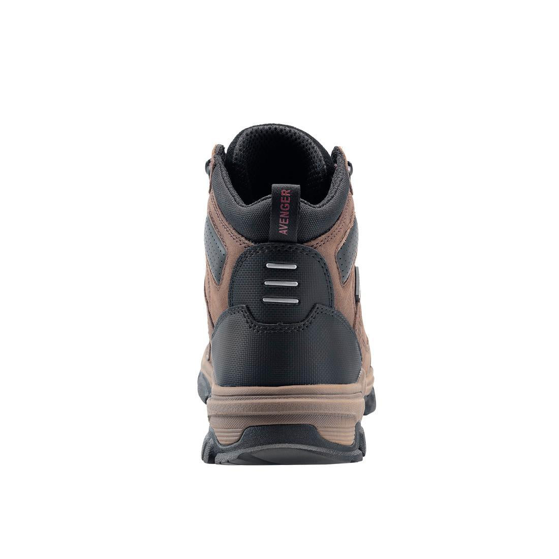 Ripsaw Puncture Resistant Alloy Toe Work Boots for Men - Durable Brown Safety Shoes for Construction, Warehouse & Outdoor Work