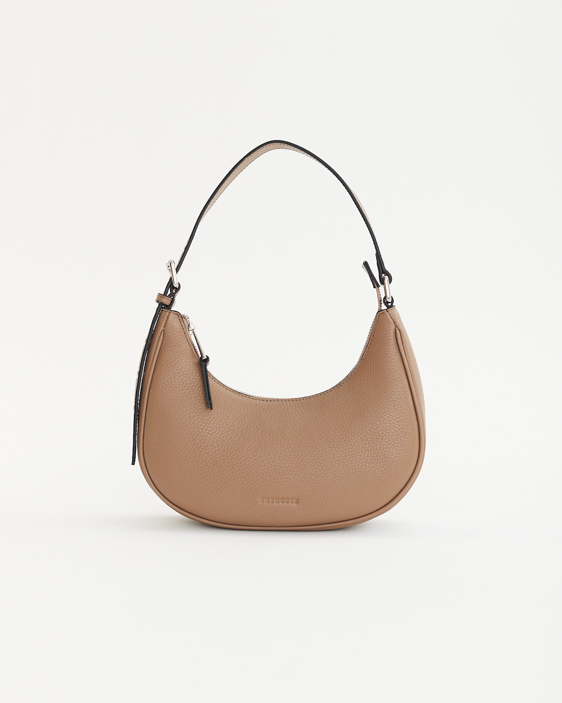 Friday Bag: Taupe Pebbled Leather Crossbody Purse for Women - Stylish & Durable Handbag for Work, Travel & Everyday Use