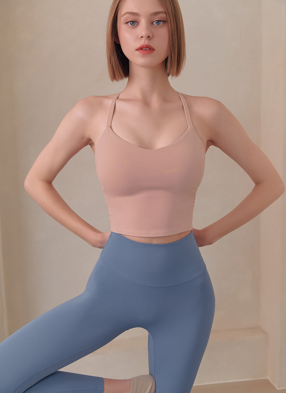 Back Line Bra Top - Seamless Sports Bra for Women, Comfortable Yoga Bralette, Perfect for Workouts, Running & Lounge Wear