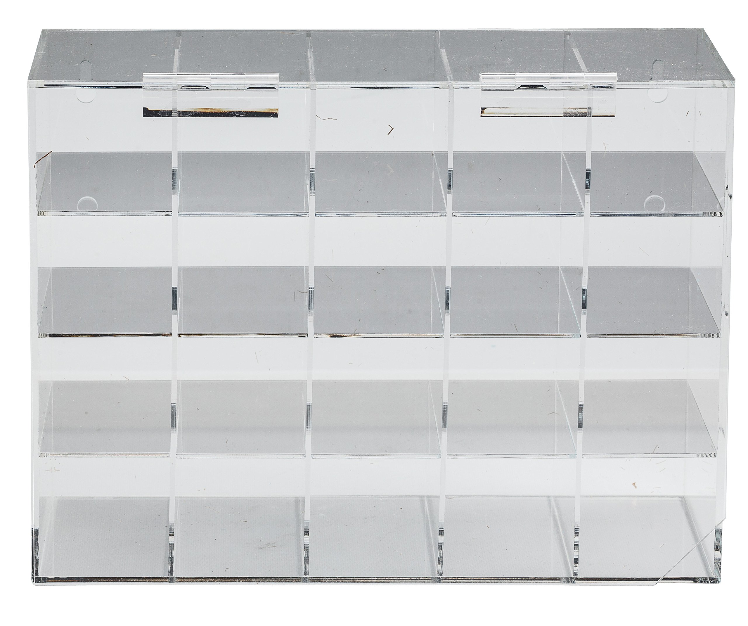 Brady GH20D Prinzing Safety Glass Holder - Secure Eyewear Storage for Workplace Safety - Ideal for Labs, Construction Sites, and Industrial Use
