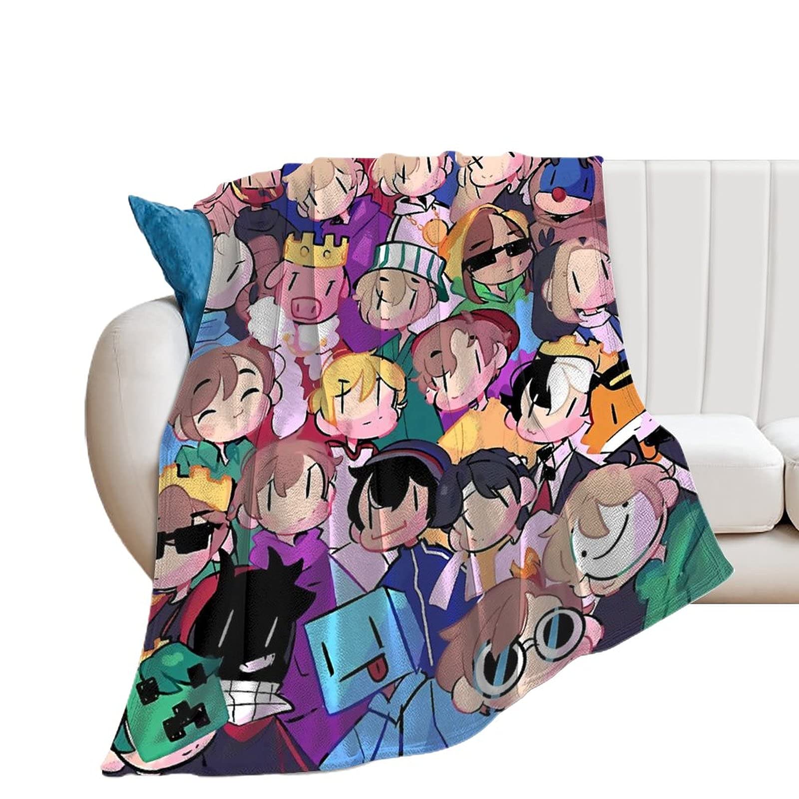 War Cool Poster Blanket - Ultra Soft Plush Cozy Throw Blanket for Chair, Bed, Couch & Sofa - 40x50 Inch Warm Home Decor - Perfect for Movie Nights, Gaming & Winter Snuggles