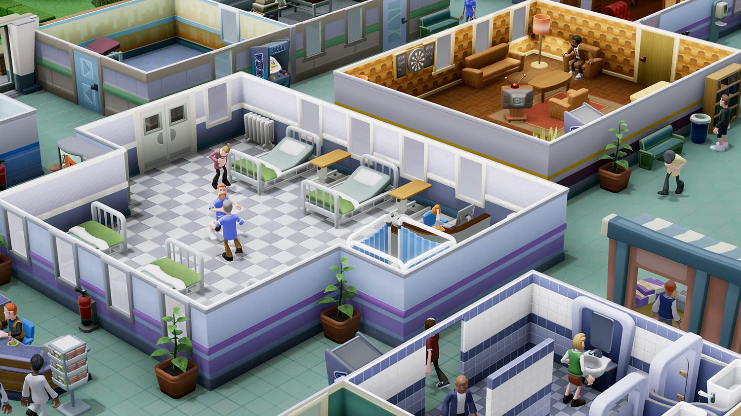 Two Point Hospital - Nintendo Switch Game (Physical Edition) - Perfect for Simulation & Strategy Gaming Fans