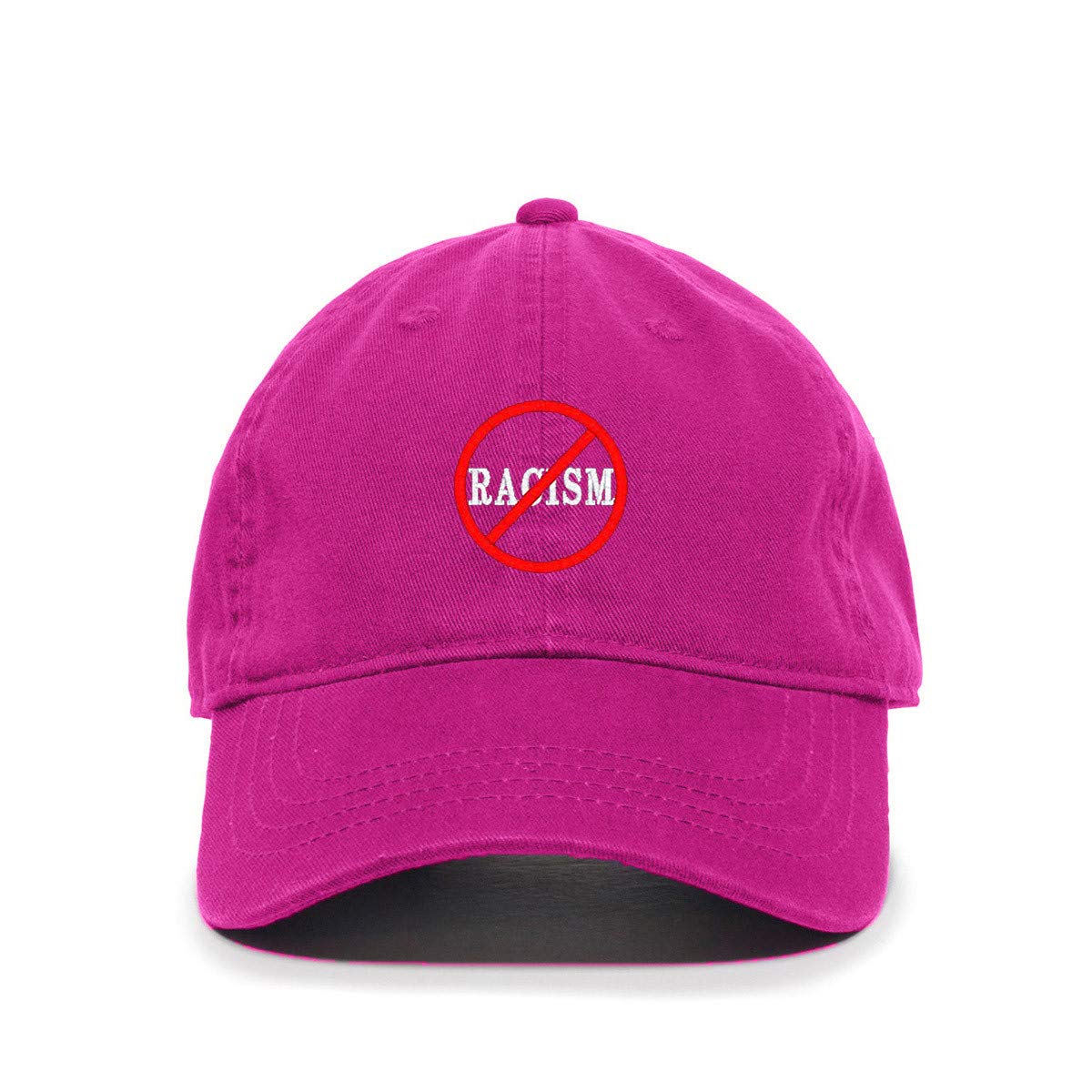 Anti Racism Baseball Cap - Embroidered Cotton Adjustable Dad Hat for Men & Women - Perfect for Casual Wear, Sports, and Social Justice Events