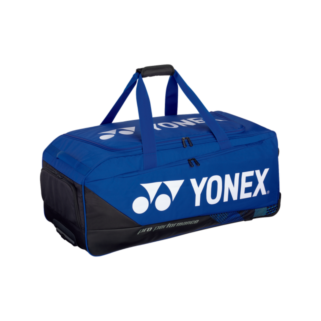 Yonex BAG92432 Pro Trolley Badminton Bag [Cobalt Blue] - Durable Sports Equipment for Tennis & Badminton Players | Perfect for Travel & Tournament Use