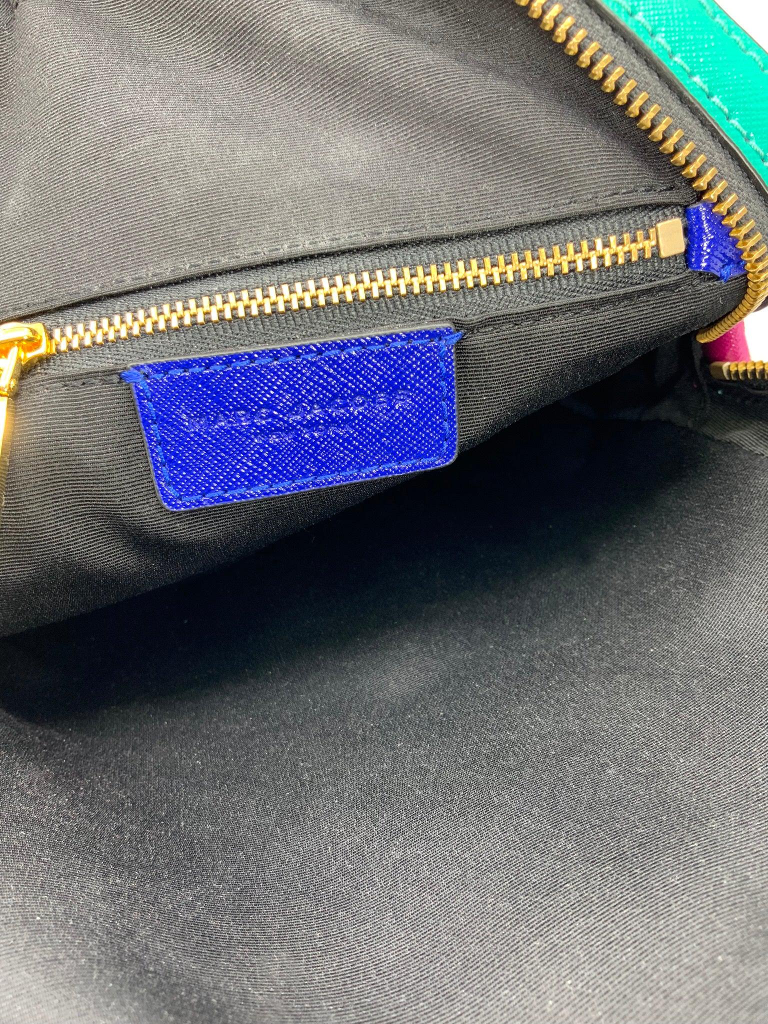 Marc Jacobs Colorblock Pack Shot Mini Backpack - Stylish & Trendy Women's Shoulder Bag for Travel, Work & Everyday Use