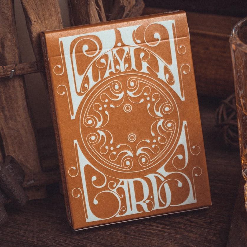 Smoke & Mirrors Playing Cards V8 Bronze Standard Edition - Premium Collectible Deck for Magic Tricks & Cardistry | Perfect for Performers & Card Game Enthusiasts