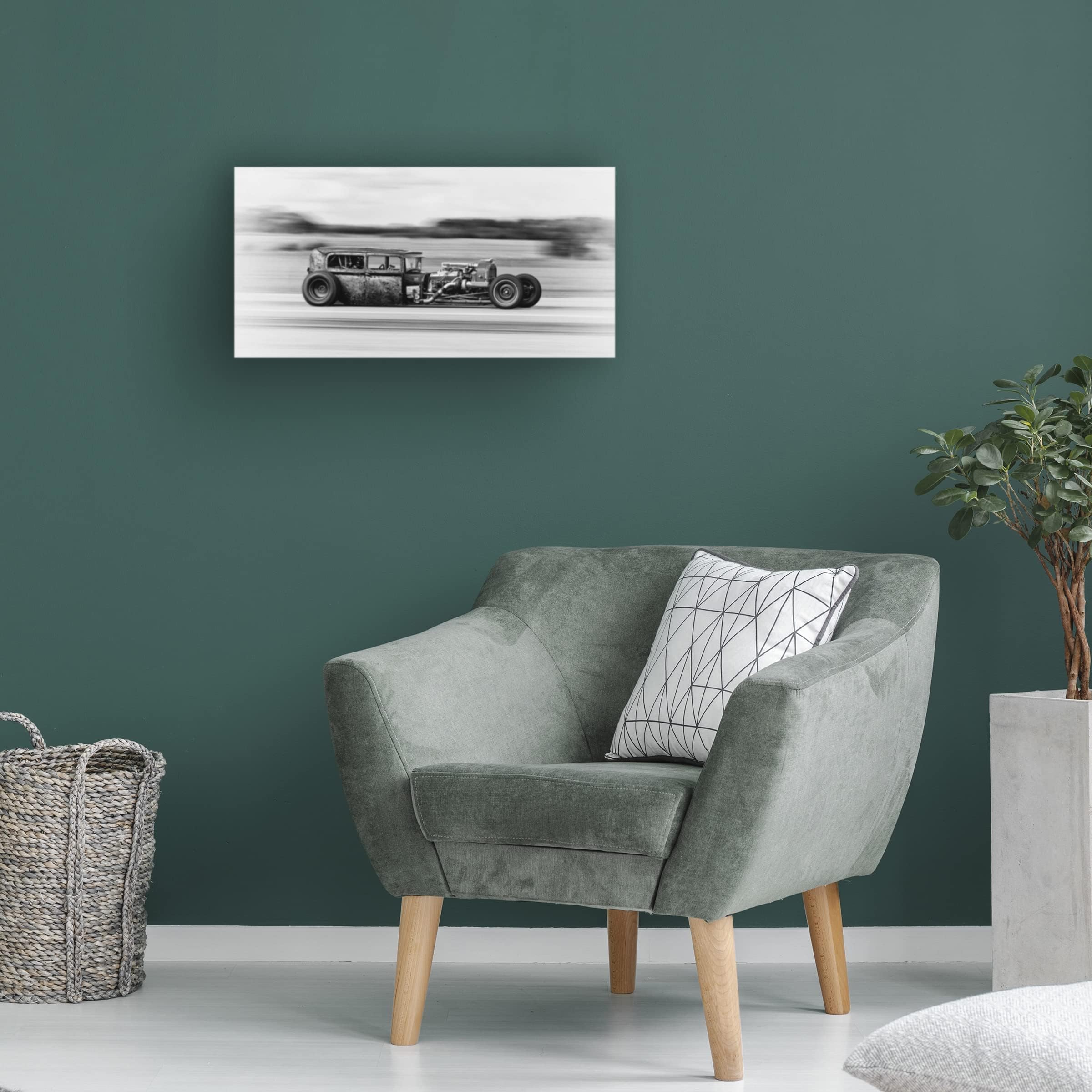 Trademark Fine Art 'Lowrider' Canvas Wall Art by Leif Londal - Modern Home Decor for Living Room, Bedroom & Office