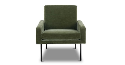 Modern Dante Lounge Chair - Comfortable Mid-Century Accent Chair for Living Room, Bedroom & Office - Perfect for Relaxing, Reading & Lounging