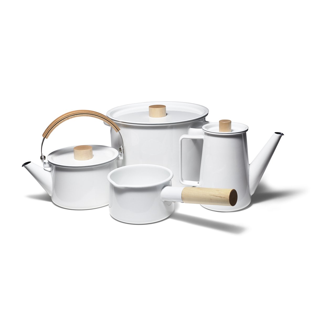 Kaico Enamel Pasta Pan Set - Nonstick Ceramic Coating, 3-Piece Cookware Set for Boiling, Draining & Serving Pasta | Perfect for Italian Cooking, Family Dinners & Restaurant-Style Meals