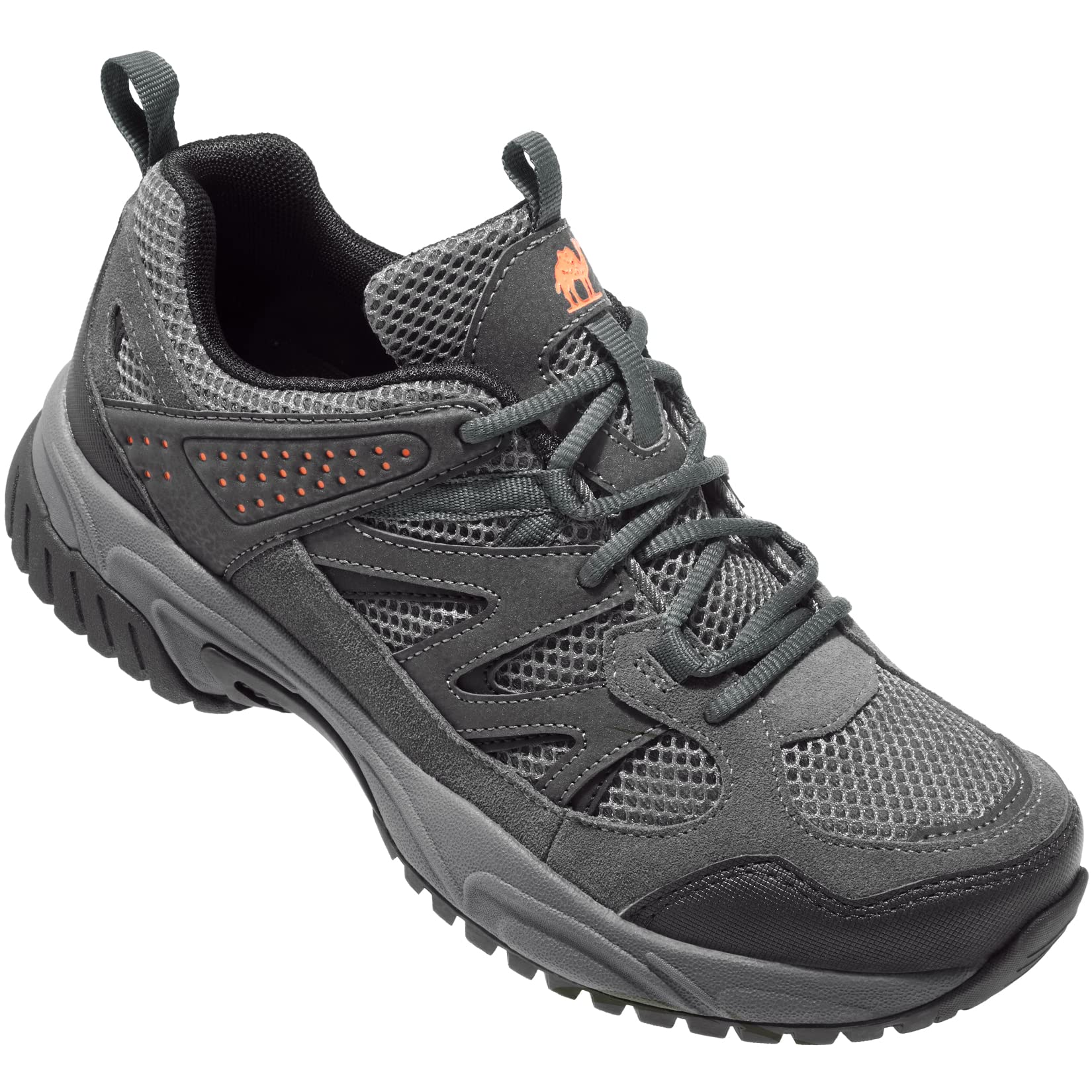 CAMELSPORTS Men's Lightweight Hiking Shoes - Non-Slip Breathable Sneakers for Outdoor Trekking, Trail Walking & Climbing - Perfect for Mountain Adventures, Daily Hiking & Camping Trips