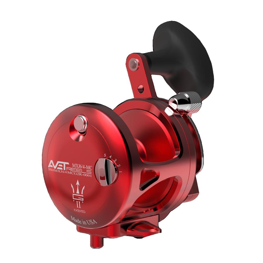 Avet MXJ G2 6/4 MC Two Speed Fishing Reel - Saltwater & Freshwater Spinning Reel for Offshore & Inshore Fishing, Trolling, Casting, Jigging